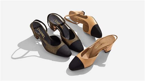 chanel slingbacks for wide feet|chanel black aa slingback heel.